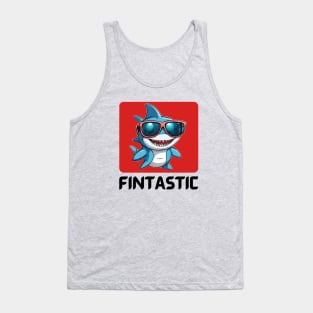 Fintastic | Shark Pun Tank Top